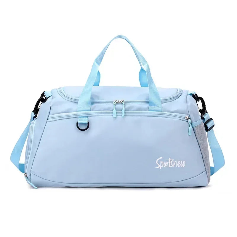 Large Capacity Gym Bag Women Men Travel Luggage Bags Dry Wet Separation Tote Handbags Trekking Duffle Bags Fitness Training Bags