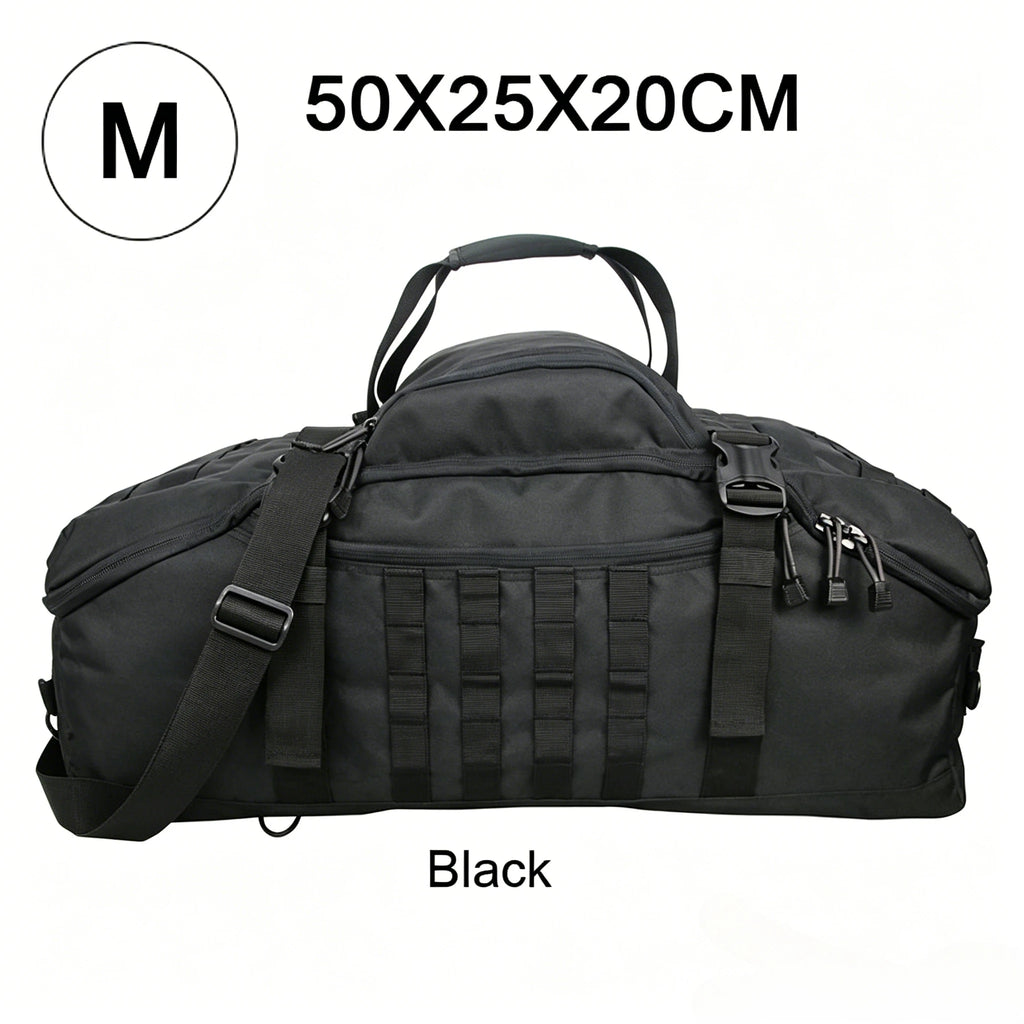 LQARMY 25L 45L 80L Sport Travel Bag Molle Tactical Backpack Gym Fitness Bag Large Duffle Bags for Camping Hunting Fishing