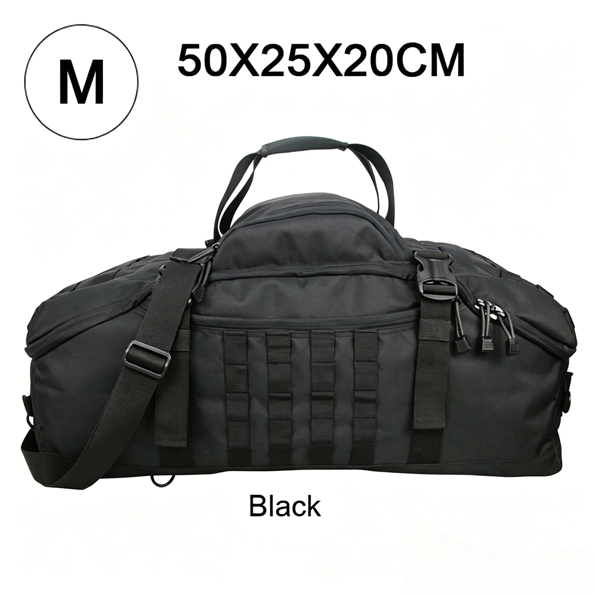 LQARMY 25L 45L 80L Sport Travel Bag Molle Tactical Backpack Gym Fitness Bag Large Duffle Bags for Camping Hunting Fishing