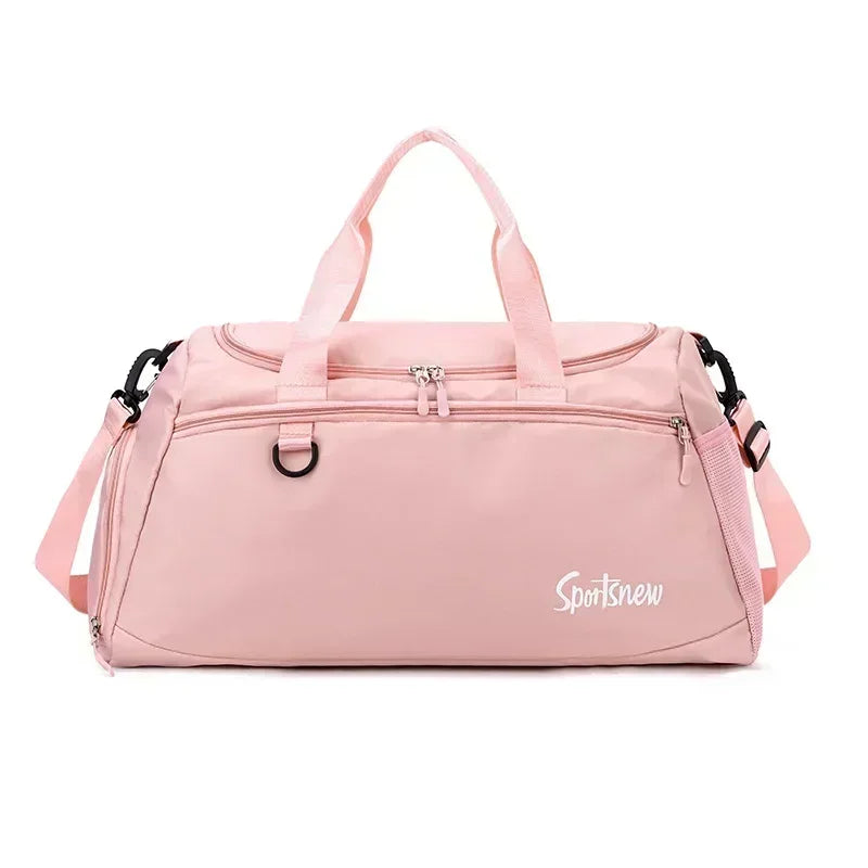 Large Capacity Gym Bag Women Men Travel Luggage Bags Dry Wet Separation Tote Handbags Trekking Duffle Bags Fitness Training Bags