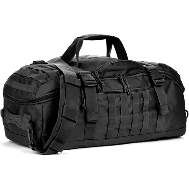 LQARMY 25L 45L 80L Sport Travel Bag Molle Tactical Backpack Gym Fitness Bag Large Duffle Bags for Camping Hunting Fishing