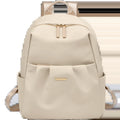 GOLF Cute Backpacks for Women Elegant Ladies Backpack Purse Solid Color Small Back Pack Bags Multi Pockets Aesthetic Female Bag