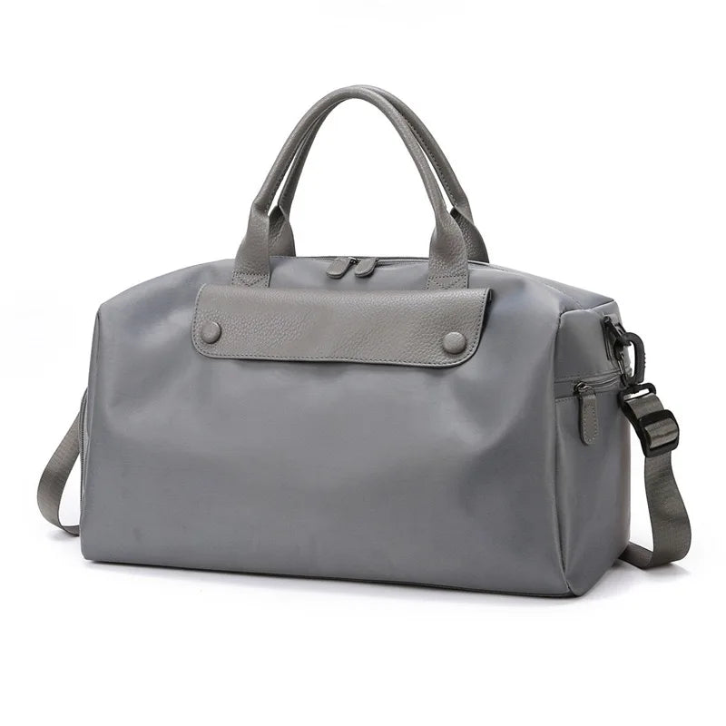 Women Waterproof Sports Gym Duffle Bags Multifunction Dry Wet Separation Bags Fitness Training Yoga Shoulder Bag with Shoe Bag