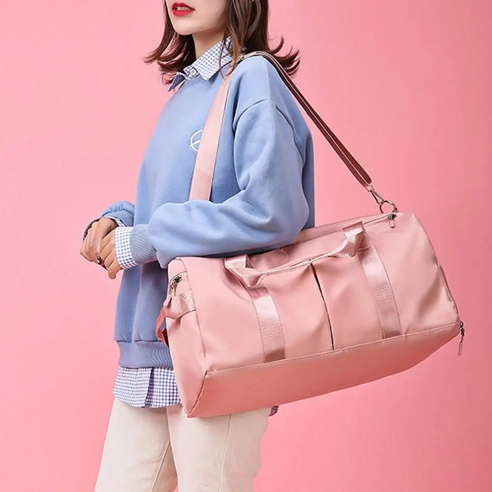 Overnight Weekend Gym Yoga Luggage Bags Women Sport Duffle Bag Travel Handbag